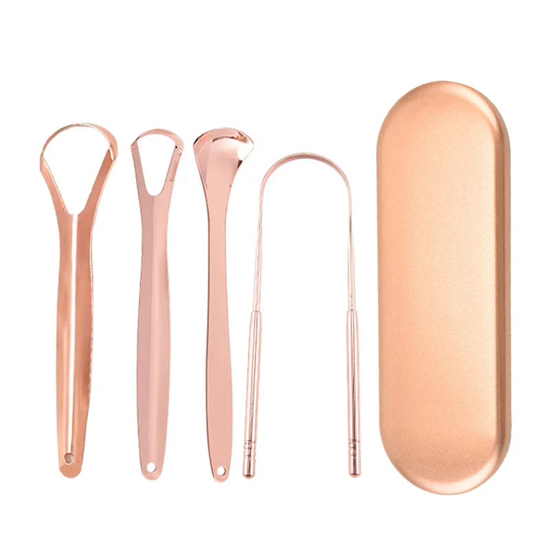 Gratte Langue - TongueScraperCleaner™ - Rose
