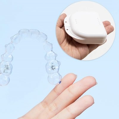 Boite Appareil Dentaire - DentalCare™ - Blanc - eveil pur
