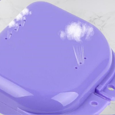 Boite Appareil Dentaire - DentalCare™ - Mauve - eveil pur