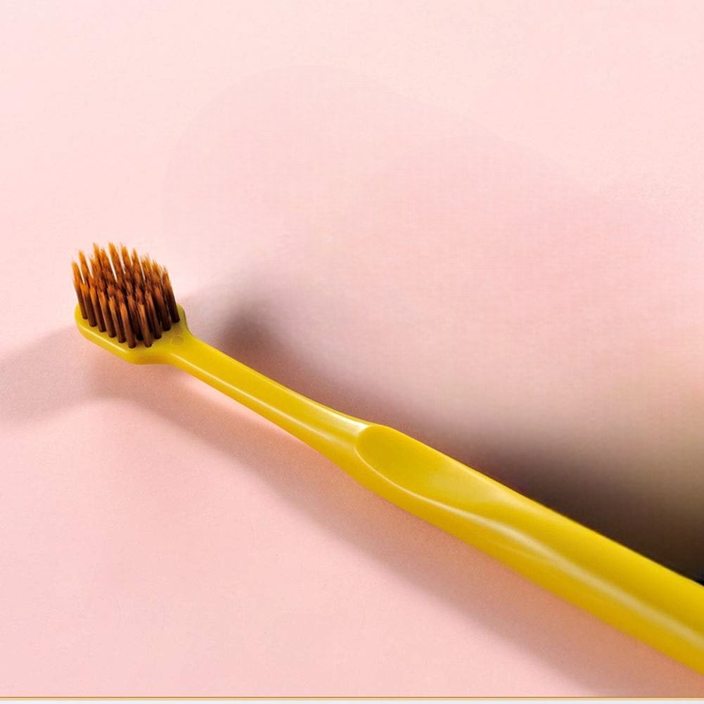 Brosse à Dents - SoftEcoToothbrush™ - Jaune - eveil pur
