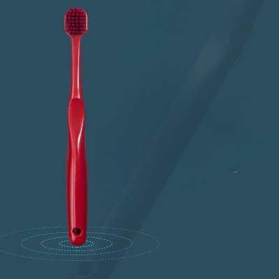 Brosse à Dents - SoftEcoToothbrush™ - Rouge - eveil pur