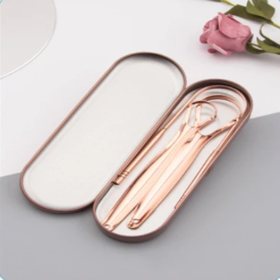 Gratte Langue - TongueScraperCleaner™ - Rose