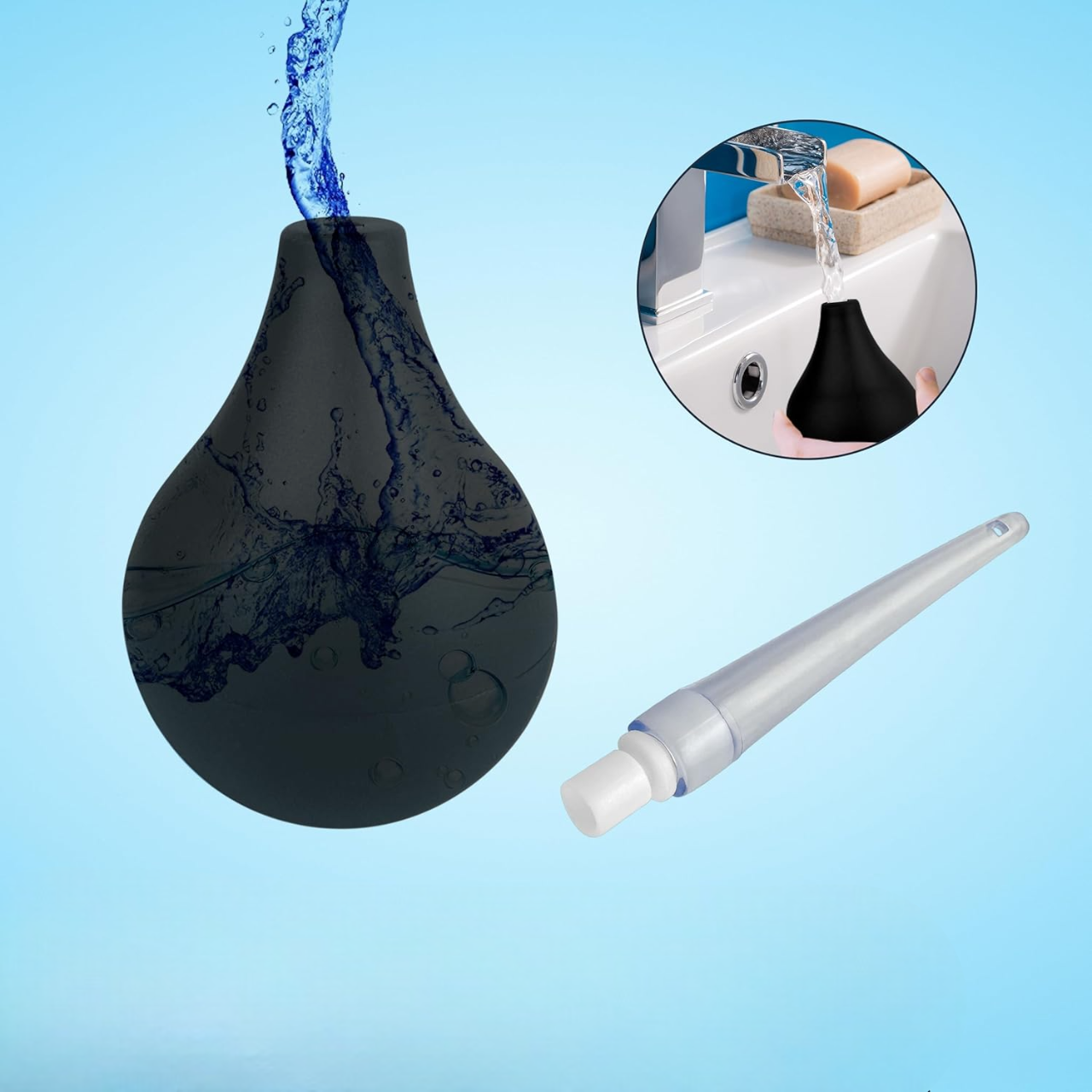 Seringue - MedicalBulbSyringe™ - Noir